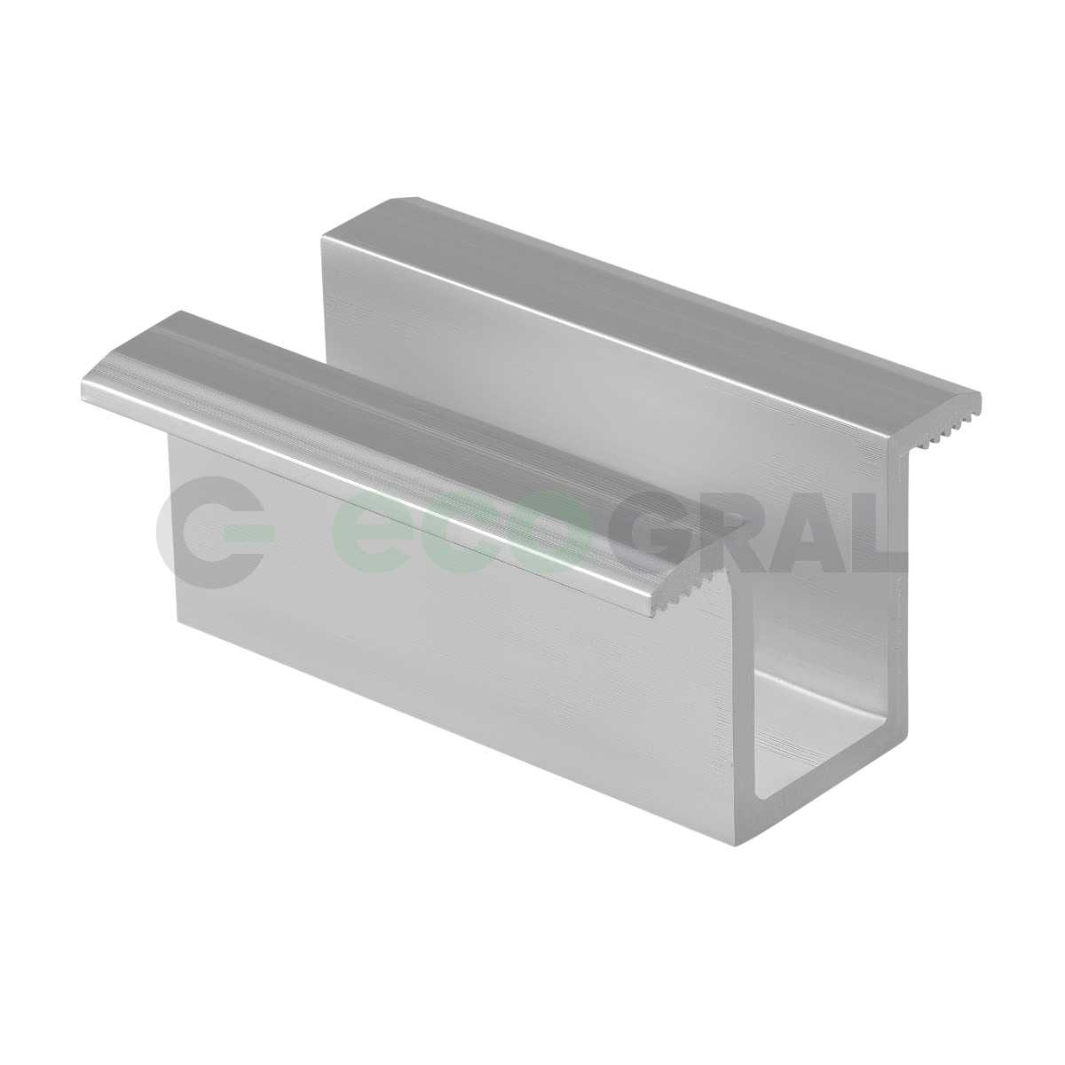 Klema środkowa srebrna