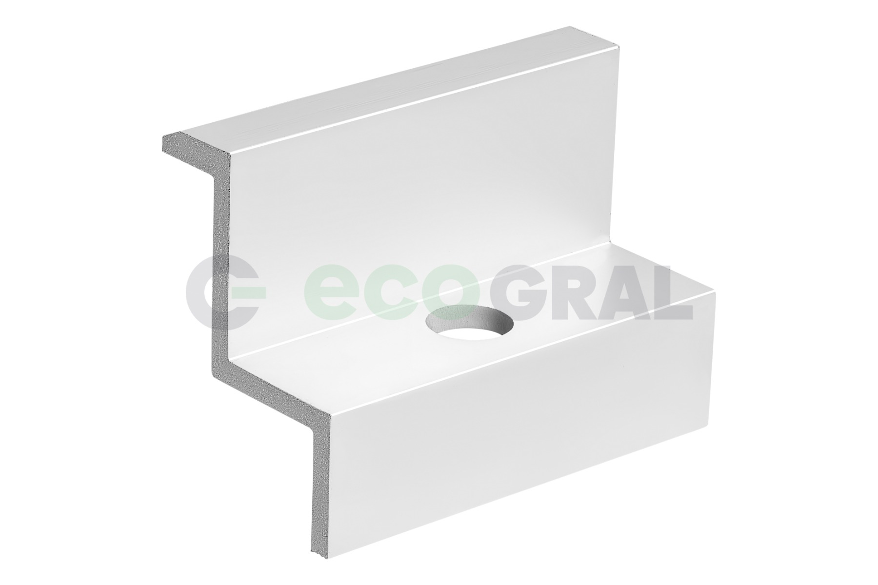 Klema końcowa 35mm srebrna