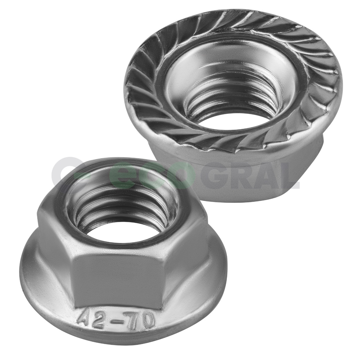 Nakrętka kołnierzowa nierdzewna M10