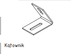 K502 Kątownik L85/85