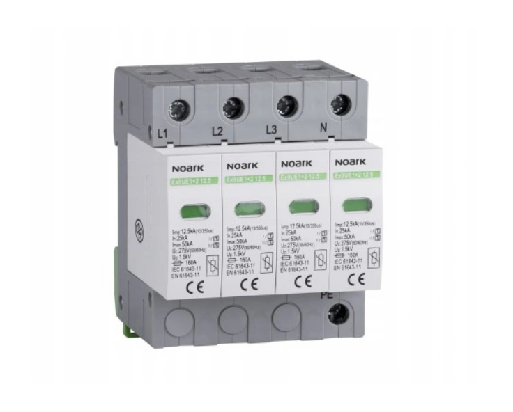 Ogranicznik przepięć AC 4P typ1+2 Noark